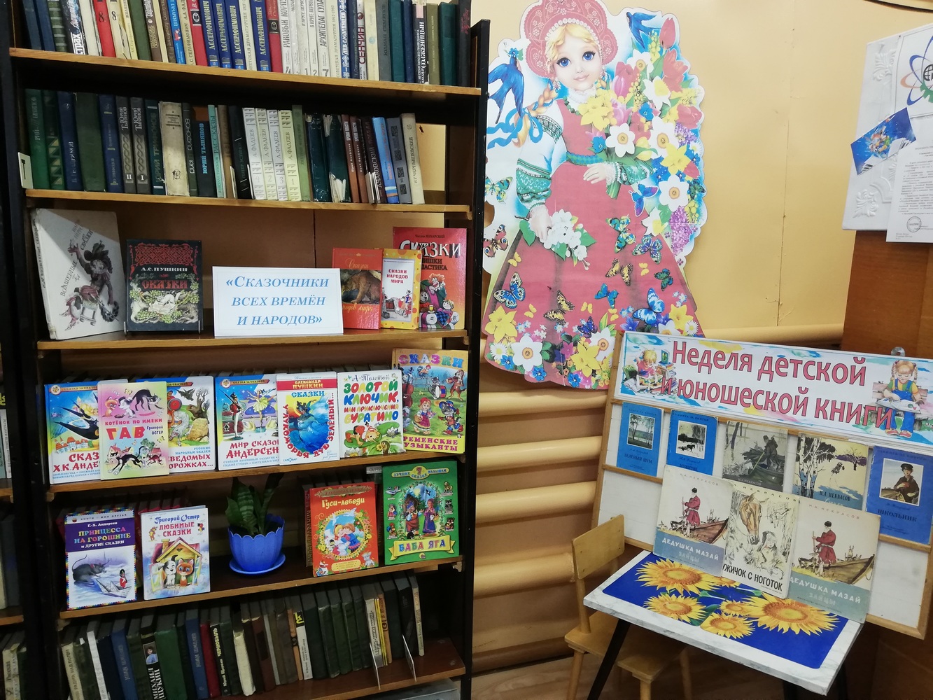 Книжная выставка неделя детской и юношеской книги